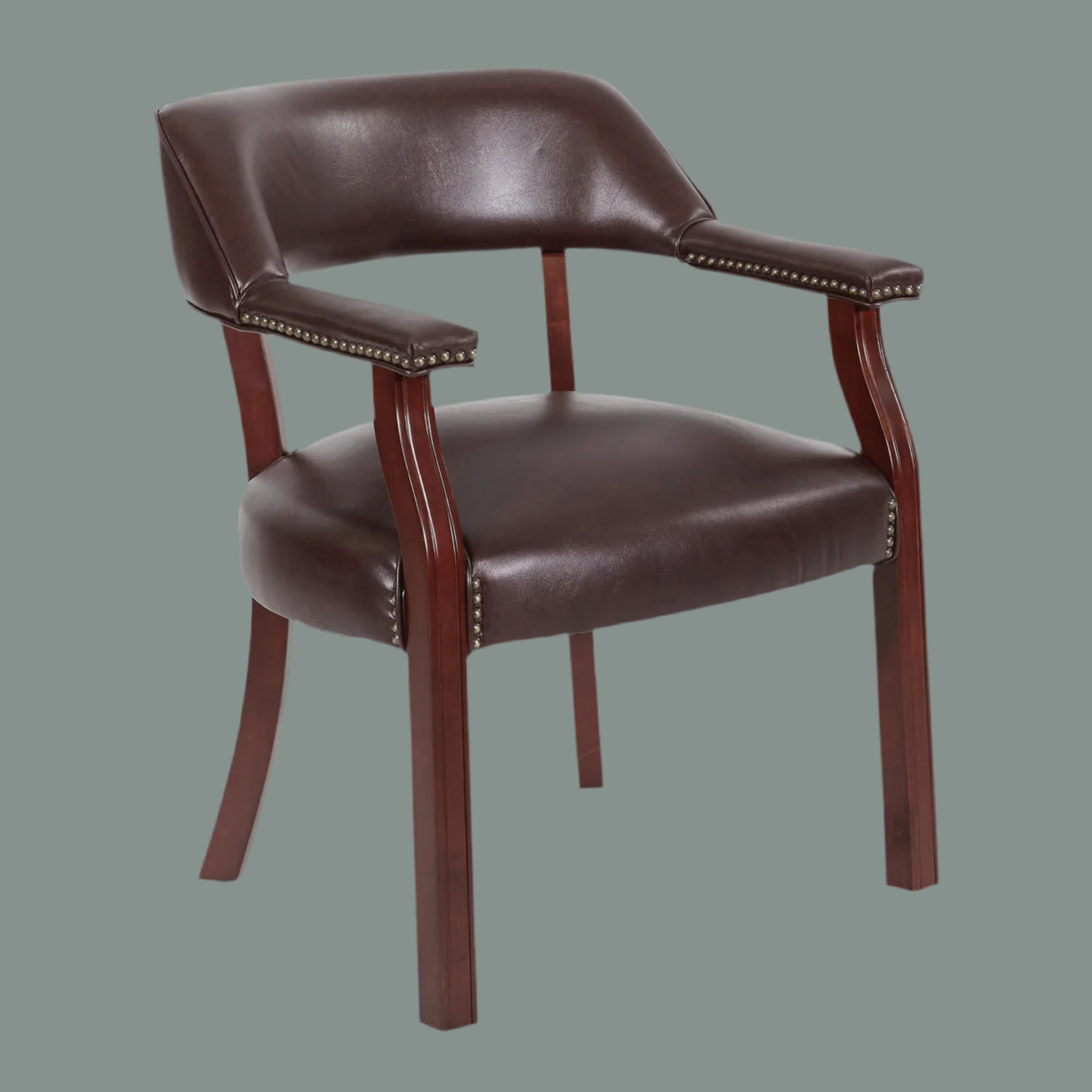 Lorell Traditional Captain Side Chair