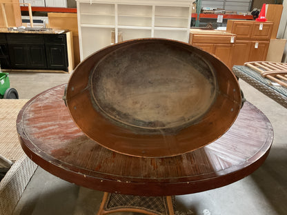 Vintage Copper Tub w/ Brass Detailing