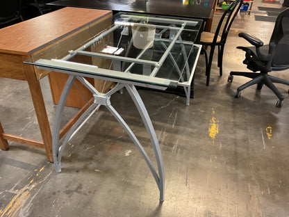 Vista 48” Glass Computer Desk