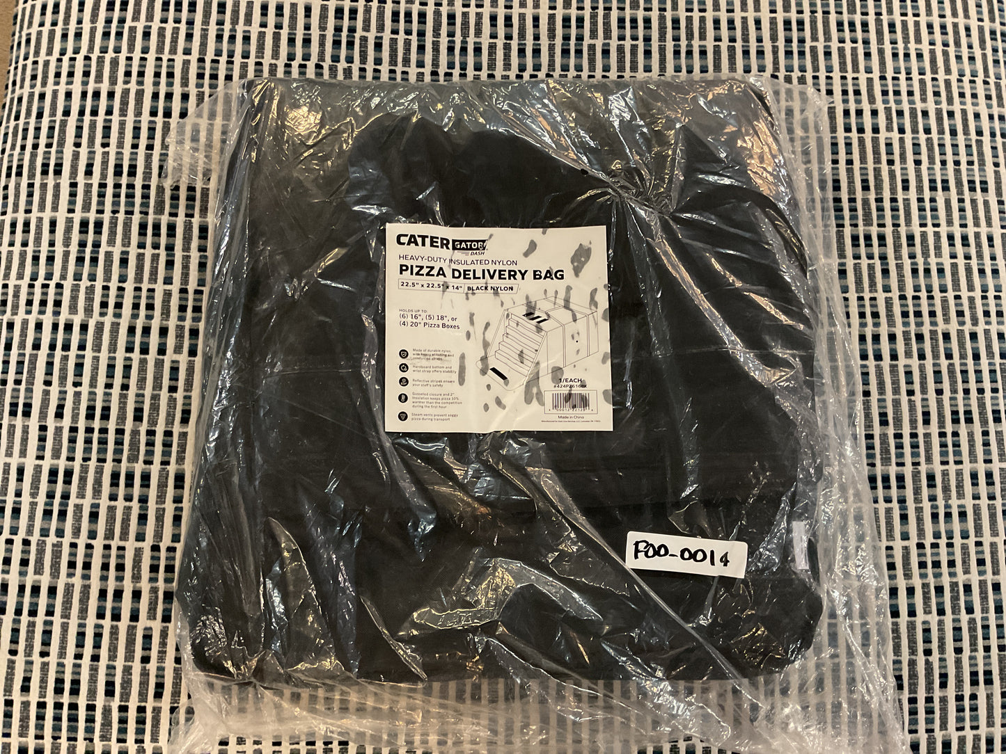 Cater Gator Pizza Delivery Bag