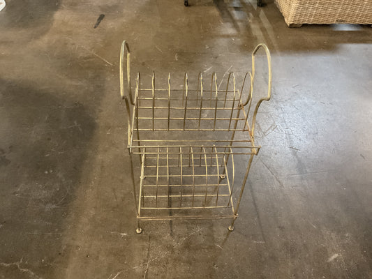 Vintage Metal Record Holder