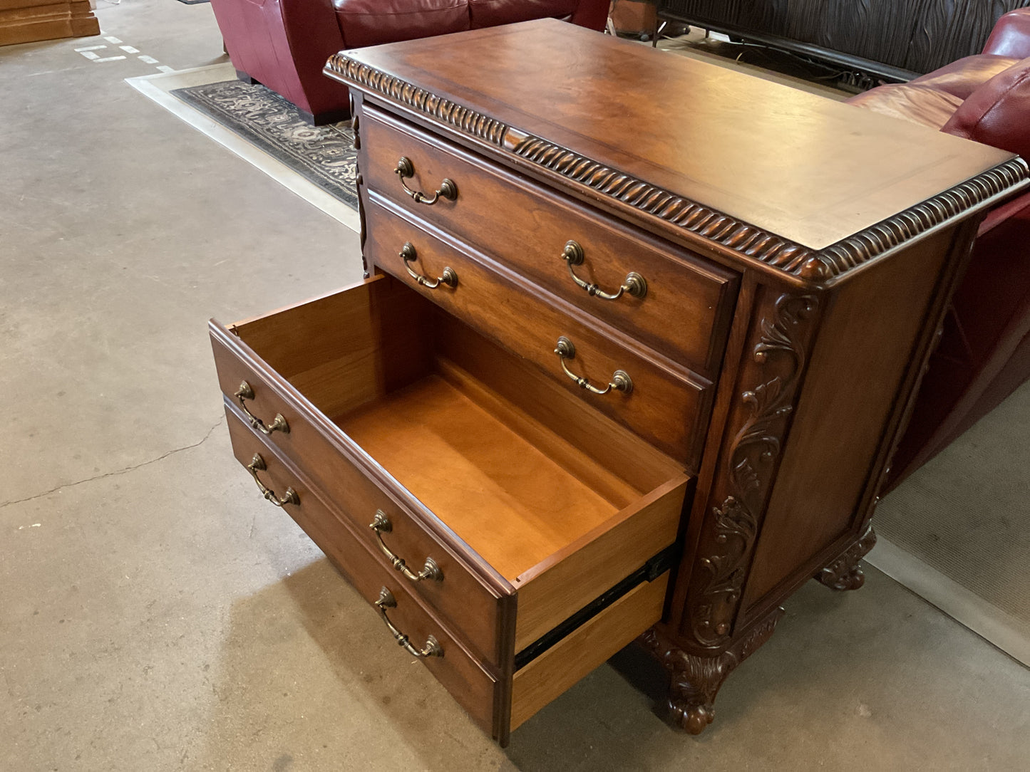 Carved File Cabinet-Seven Seas by Hooker