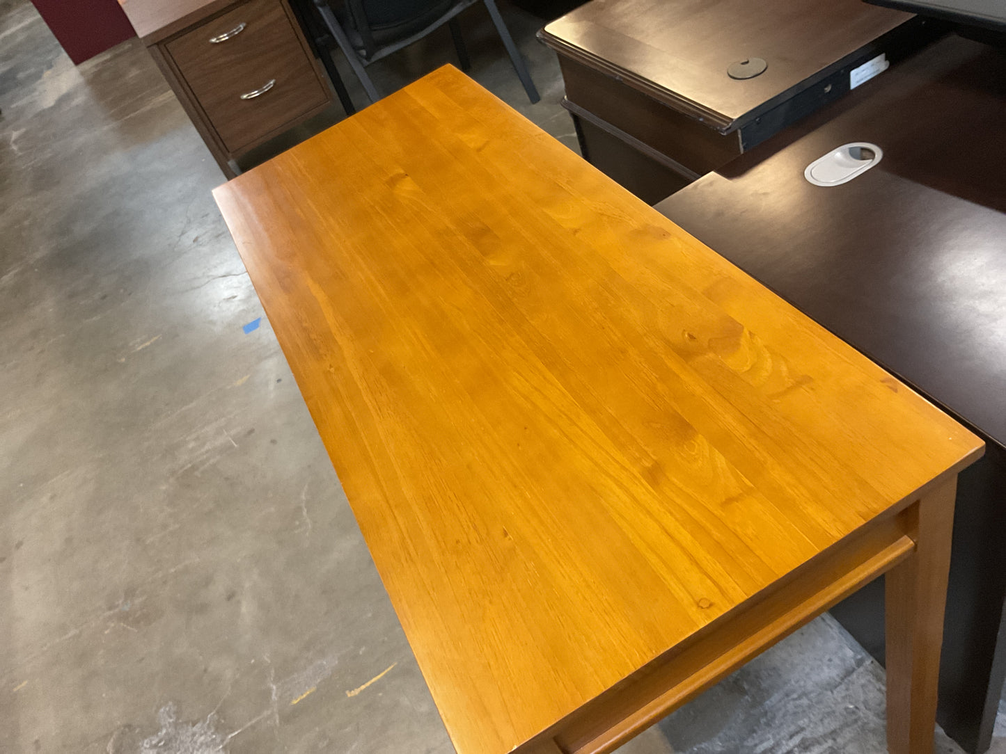 Solid Wood Writing Desk