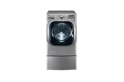 LG Electric Front Load Washer & Dryer Combo w/Pedestal