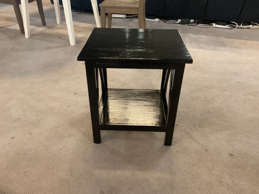 Painted Wood Side Table