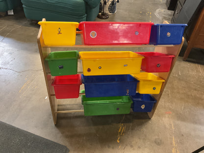 Delta Kids Storage Rack w/Bins