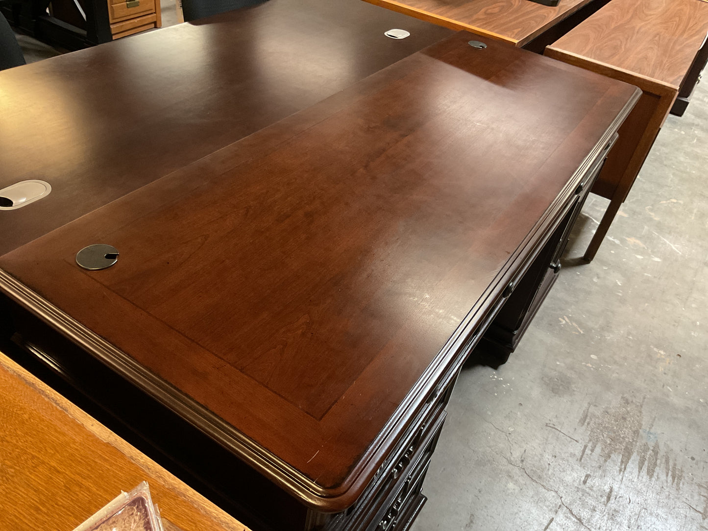 Mattern Solid Wood Executive Desk