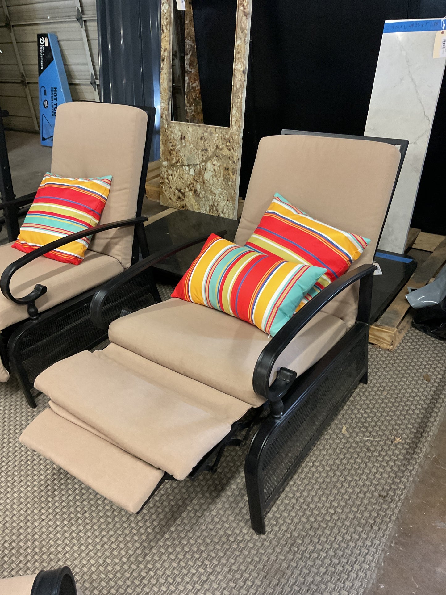 Suncrown Outdoor Recliner Patio Chair