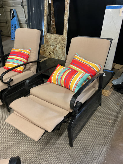 Suncrown Outdoor Recliner Patio Chair