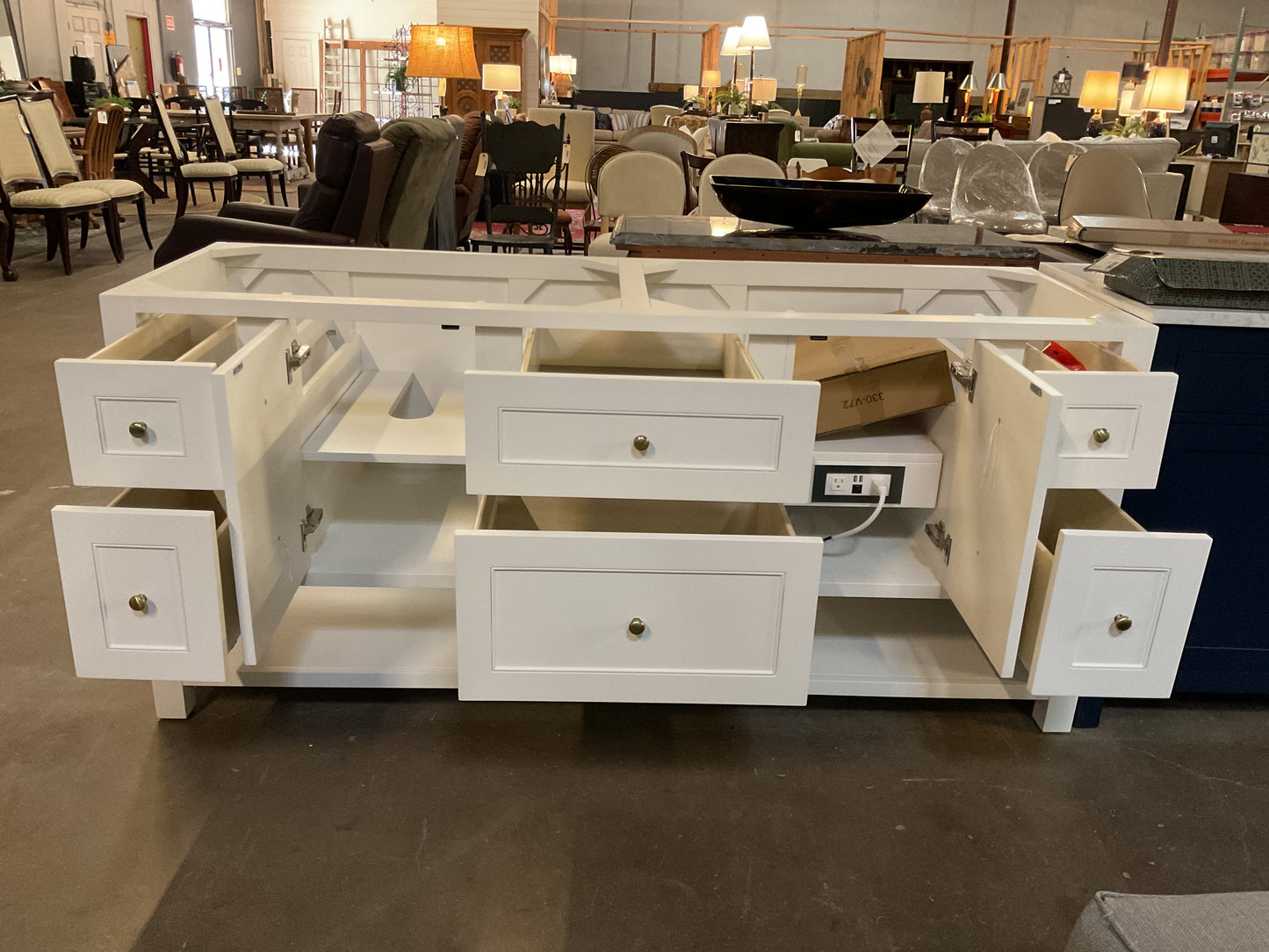 Breckenridge 72” Double Vanity Base