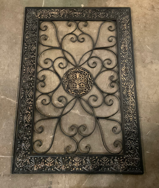 Embossed Scroll Plaque