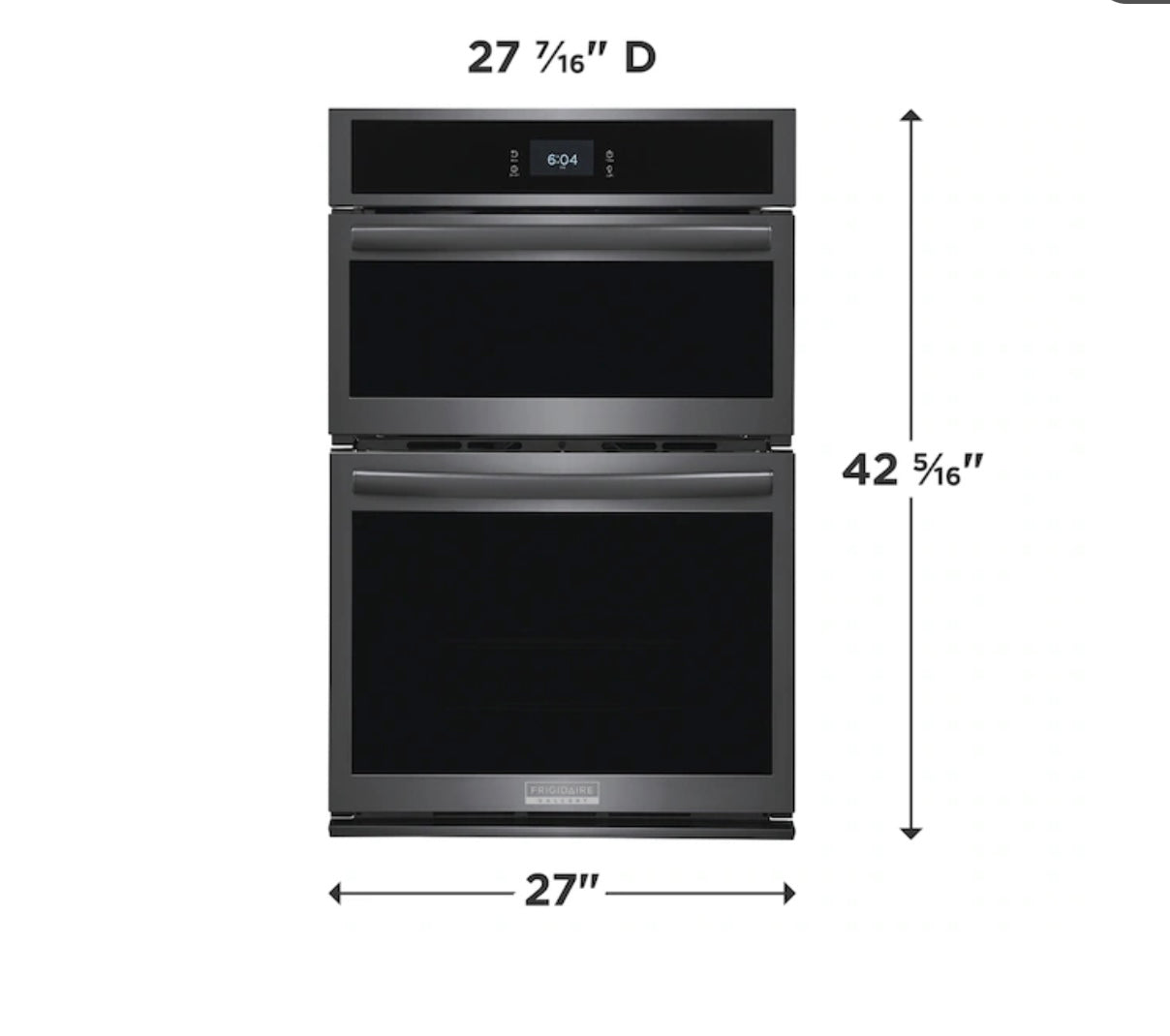 Frigidaire 27” Electric Wall Oven & Microwave
