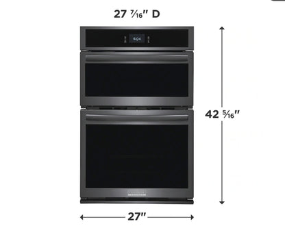 Frigidaire 27” Electric Wall Oven & Microwave