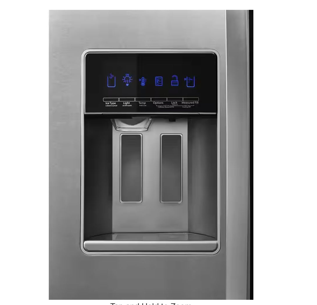 Whirlpool 20.6 Cu.Ft Side by Side Refrigerator
