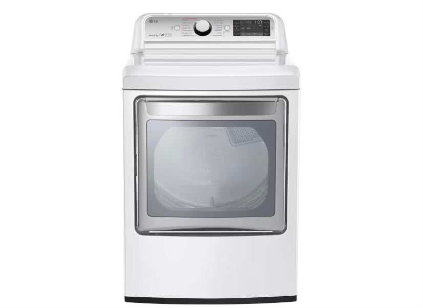 LG TurboSteam Electric Dryer Front Load