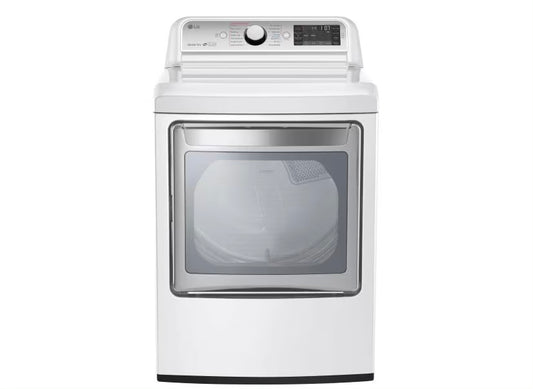 LG TurboSteam Electric Dryer Front Load