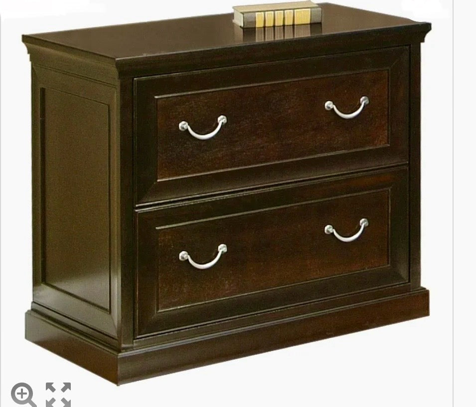 Martin Furniture Fulton 2 Drawer Lateral File w/Key