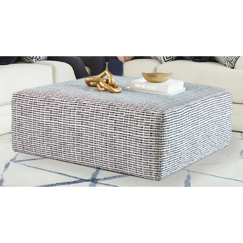 Kristin Upholstered Cocktail Ottoman
