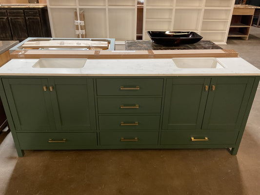 Render 84” Double Bathroom Vanity