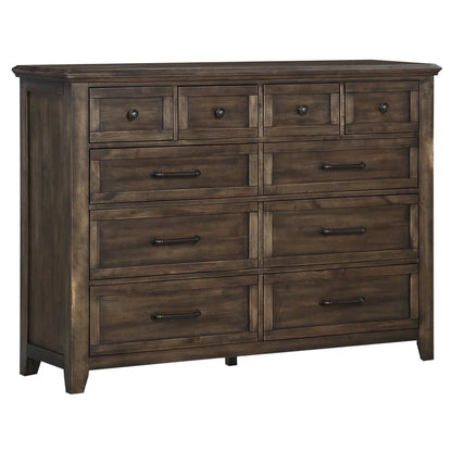 Arnice Solid Wood 10 Drawer Dresser