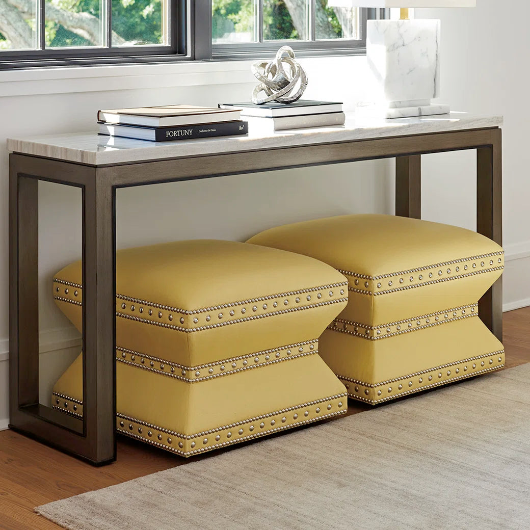 Ariana Vernay Marble Console by Lexington