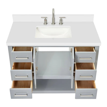 Moille 42” Single Bathroom Vanity wo/Top