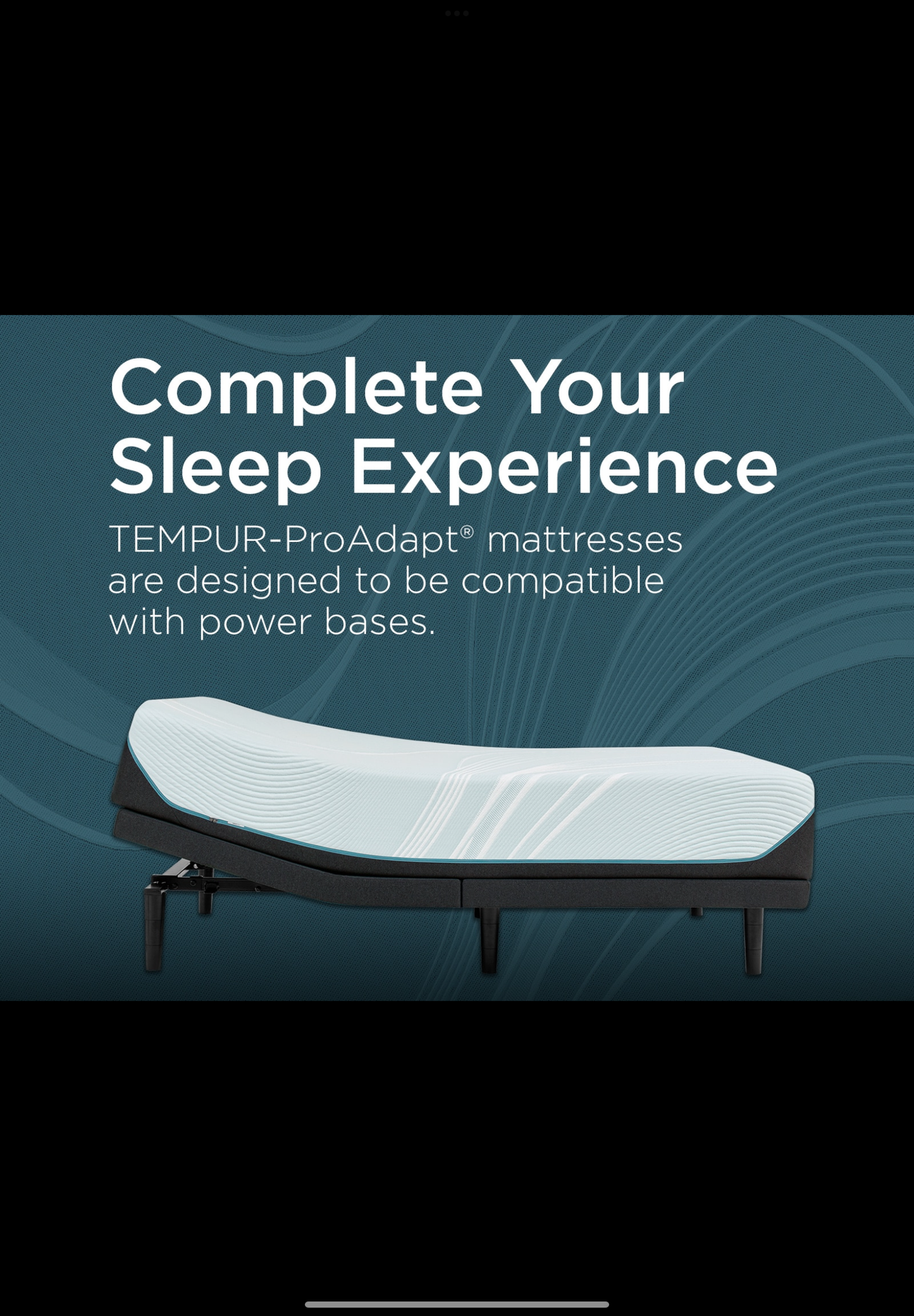 Tempur-Pedic ProAdapt 12” Mattress w/Adjustable Base