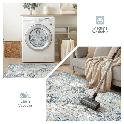 Roehit Oriental Washable Rug