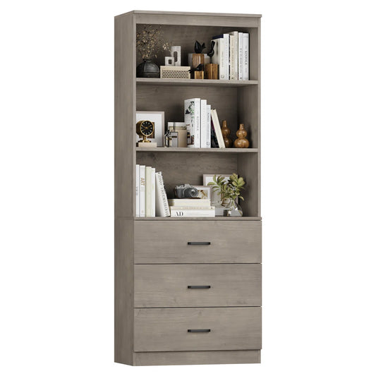 Kahler Standard Bookcase w/3 Drawers