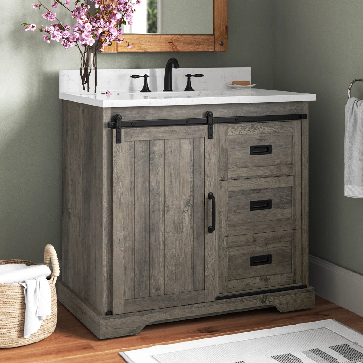 Cayden 36” Single Bathroom Vanity