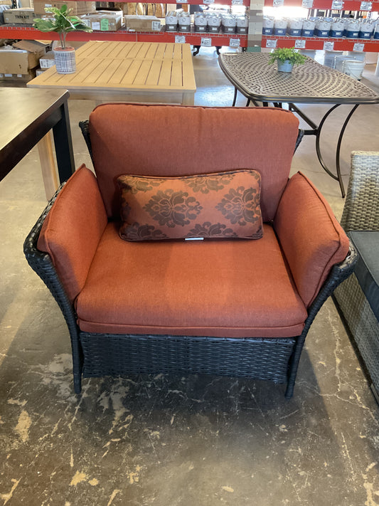 Deaver Deep Seating Patio Chair w/Cushions