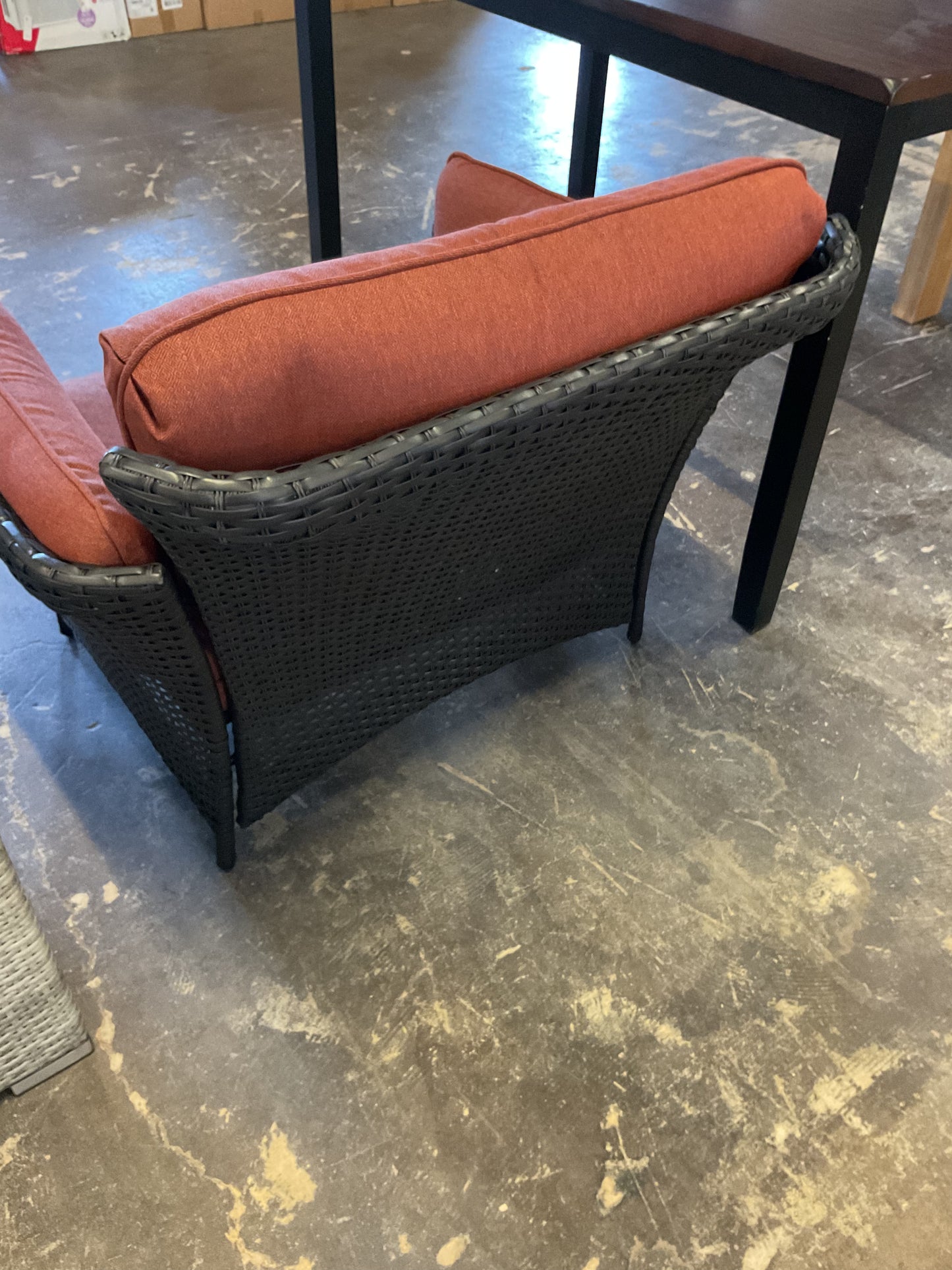 Deaver Deep Seating Patio Chair w/Cushions