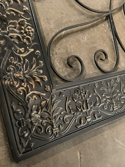 Embossed Scroll Plaque