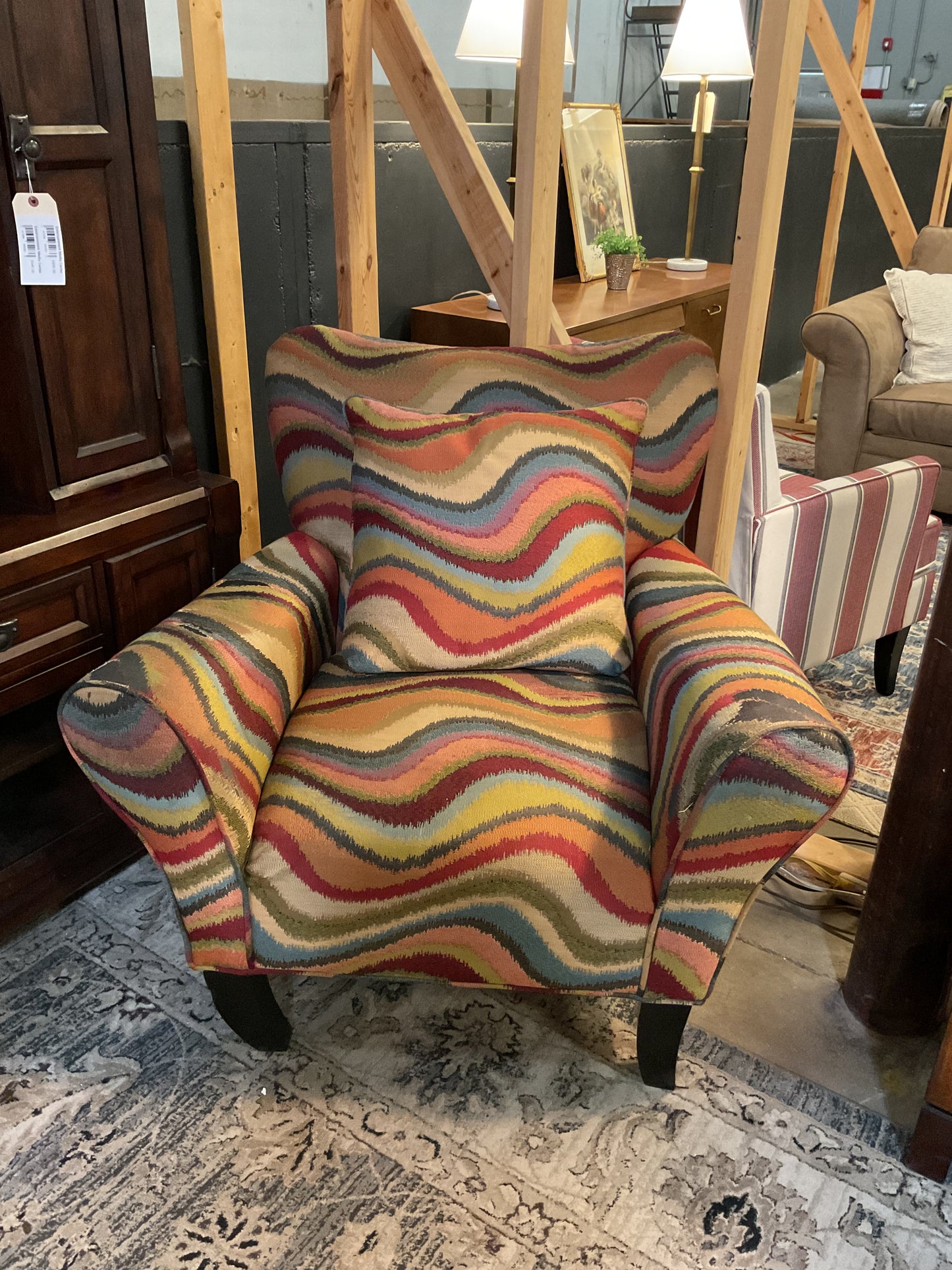 Retro Festival Accent Chair