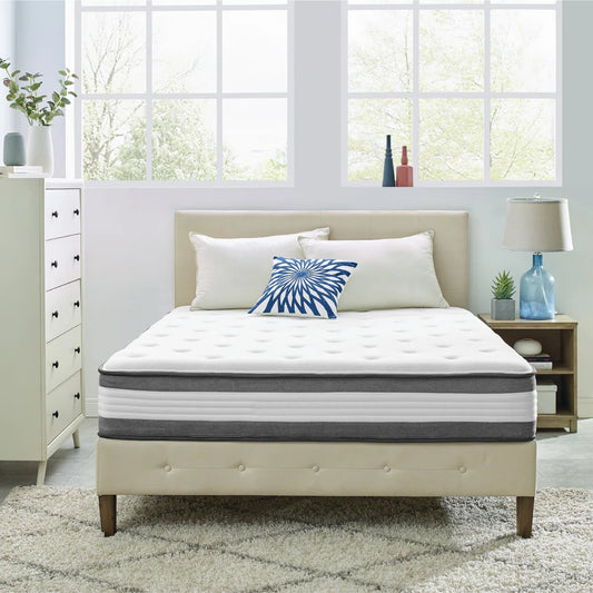 Plush Cooling Gel Hybrid 10.5” Queen Mattress