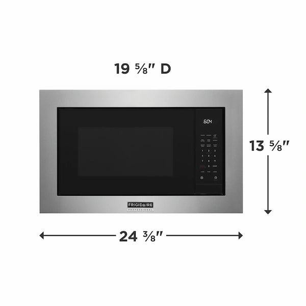 Frigidaire 2.2 Cu Ft 24” Built In Microwave