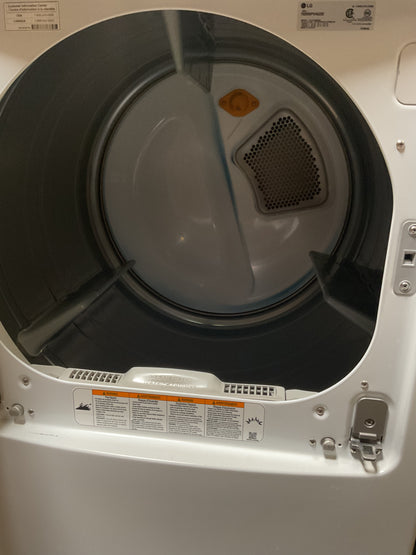 LG TurboSteam Electric Dryer Front Load