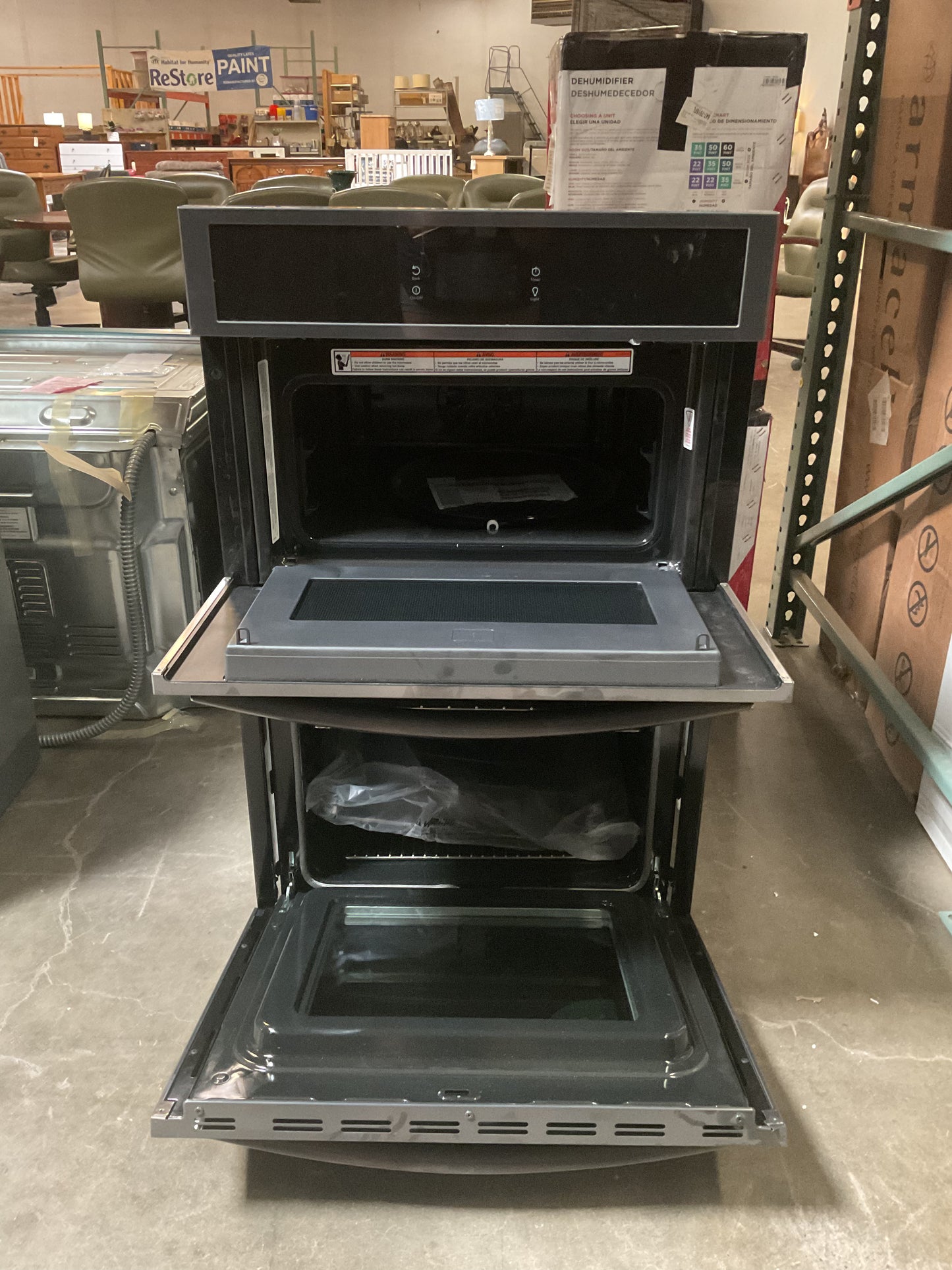 Frigidaire 27” Electric Wall Oven & Microwave