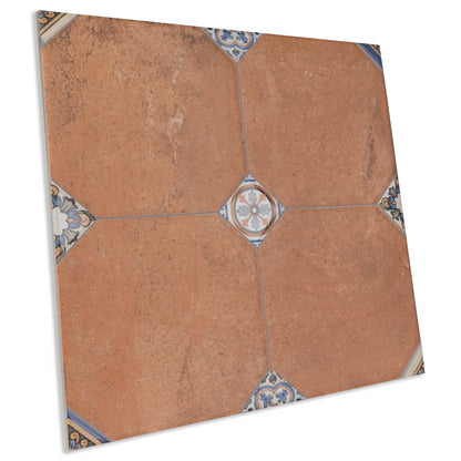 Manises Decor Cuero 13” x 13” Porcelain Tile