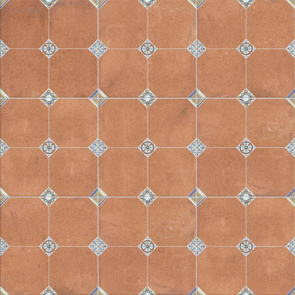 Manises Decor Cuero 13” x 13” Porcelain Tile