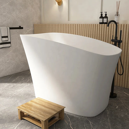 Japanese 51” Freestanding Deep Soaking Tub