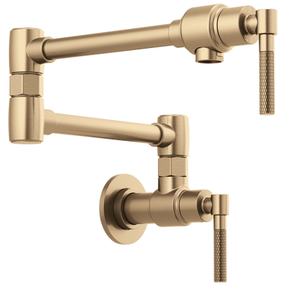 Brizo Wall Mount Pot Filler w/Knurled Handle