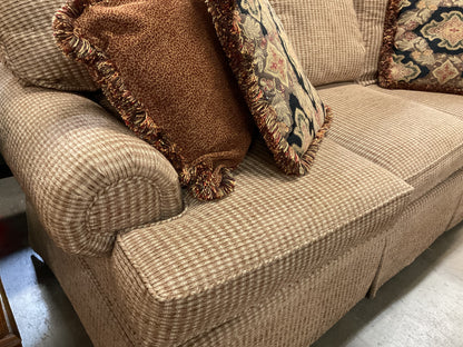 Massound Upholstered Plaid Sofa