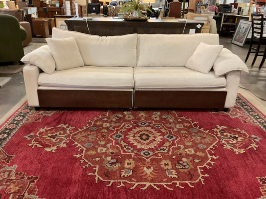 Retro-Style Folding Sofa Bed