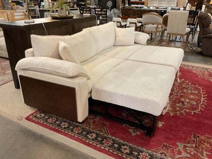 Retro-Style Folding Sofa Bed